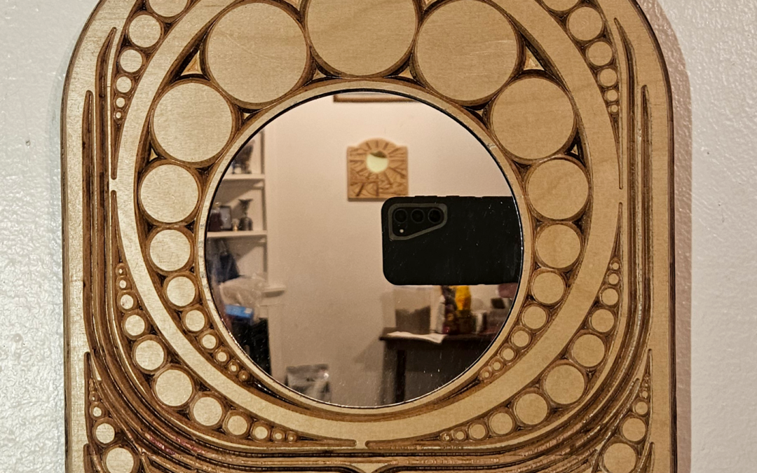 Deco Circles Purse Hook