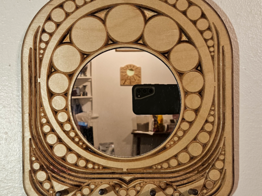 Deco Circles Purse Hook
